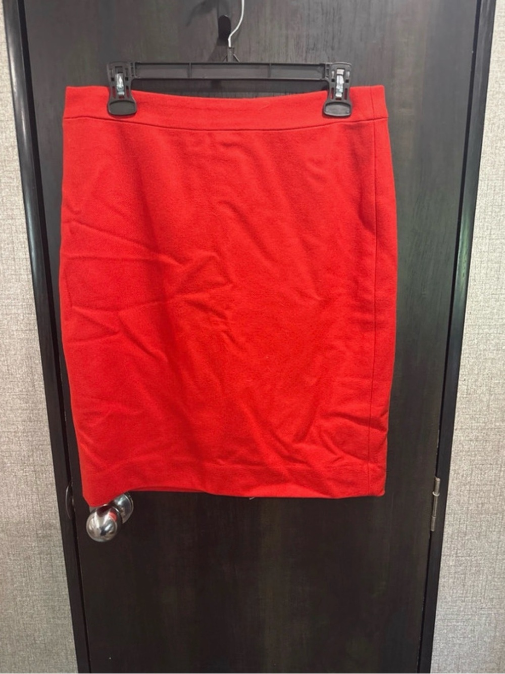 J. Crew Vibrant Red Pencil Skirt
